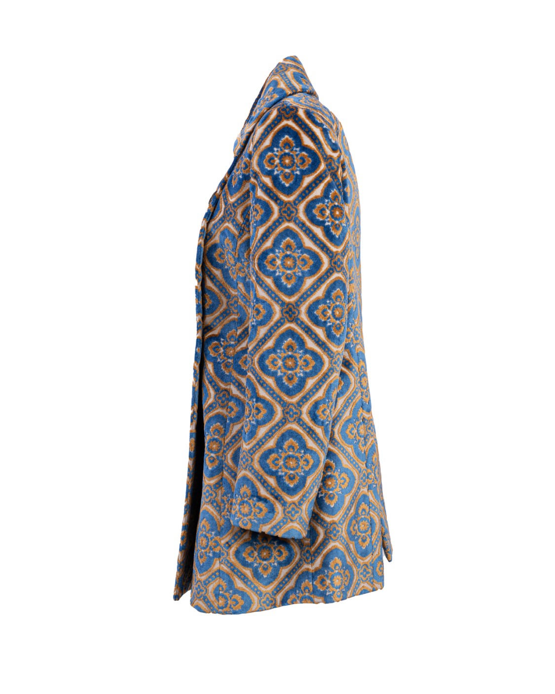 shop ETRO Saldi Cappotto: Etro cappotto in velluto.
Chiusura frontale con bottoni.
Spacco centrale sul retro.
Composizione: 53% Viscosa, 47% Cotone.
Fabbricato in Italia.. 11450 0563-0200 number 4237087